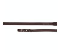Shires Aviemore Eventa Rubber Grip Reins - Havana 54 x 5/8