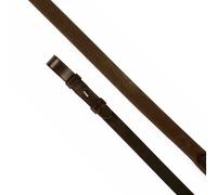 Shires Aviemore Extreme Rubber Grip Reins Havana - 61X5/8