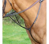 Shires Aviemore Hunt Weight Breastplate-Havana Full
