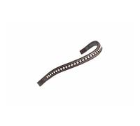 Shires Aviemore Large Diamante Browband - Havana/Clear Extra Full