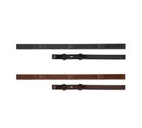 Shires Aviemore Nylon Insert Rubber Grip Reins Black 48X5/8 Inch