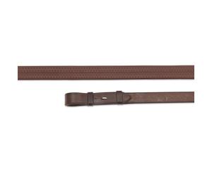 Shires Aviemore Nylon Insert Rubber Grip Reins Havana - 54X7/8