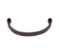 Shires Aviemore Plain Leather Browband - Brown - Size: Full