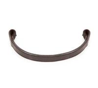 Shires Aviemore Plain Leather Browband - Brown - Size: Extra Full