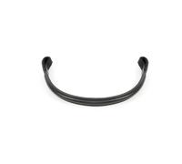 Shires Aviemore Raised Browband Black - XFull
