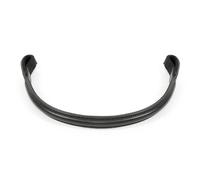 Shires Aviemore Raised Browband Black - Cob