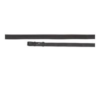 Shires Aviemore Rubber Covered Reins Black - 54X1/2