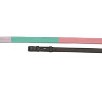 Shire Aviemore Rubber Grip Training Reins – Covered, Black, 54 x 5/8 in
