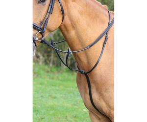 Shires Aviemore Running Martingale Black - Full
