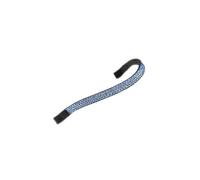 Shires Aviemore Wide Diamante Browband Blue/Black - Pony