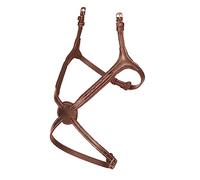 Shires Avignon Grackle Leather Noseband (Pony, Oak)