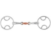 Shires Equestrian - Bevel Bit With Copper Lozenge - S/steel - Size: 51/2