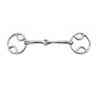 Shires Bevel Bit with Jointed Mouth - Horse Bridle Bits - Size: 5 inch
