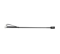 Shires Black Leather Show Whip - 24"