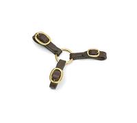 Blenheim Havana Brown Three Way Leather Couplings - One Size