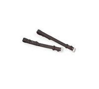 Shires Blenheim Bridle Cheek Pieces with Hook Studs-Black Cob 1/2" (12.5mm)