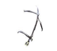 Shires Blenheim Fancy Stitched Inhand Bridle-Havana Cob