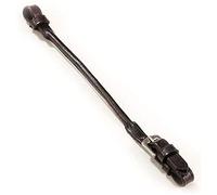 Blenheim Havana Brown Rolled Leather Lip Strap - One Size
