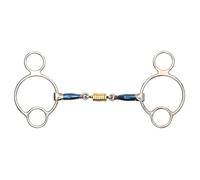 BLUE ALLOY UNIVERSAL WITH ROLLER LINK Stainless Steel Blue Sweet Iron Mouthpiece [BLUESWT] [5.5"]