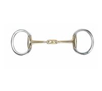 Shires Brass Alloy Flat Ring Lozenge Eggbutt 5"