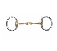 Shires Brass Alloy Flat Ring Lozenge Eggbutt - Brass - 6