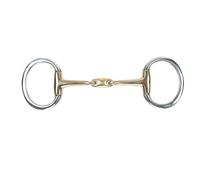 Shires Brass Alloy Flat Ring Lozenge Eggbutt - Brass - 6