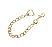 Shires Lead Rein Chain Brass Plated - 18 Inches