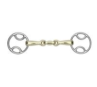 Shires Brass Lozenge Horse Bevel Bit ER364