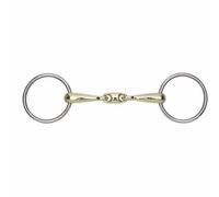 Shires Brass Training Horse Bit Brass (4.5In)