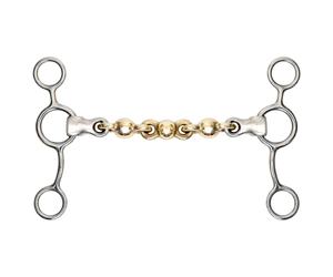Shires Brass Waterford Horse Tom Thumb Bit ER503