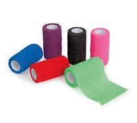 Shires Cohesive Bandages 12 Pack - Lime Green (12 Pack)