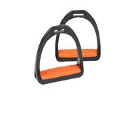 Shires Compositi Adult Premium Profile Stirrups: Orange