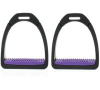 Shires Compositi Adult Premium Profile Stirrups: Purple