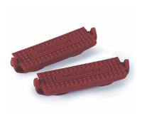 Shires Compositi Premium Profile Stirrup Treads - Burgundy