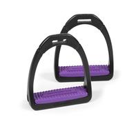 Shires Compositi Premium Profile Stirrups Purple - Child