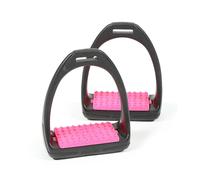 Shires Compositi Reflex Stirrups - Pink