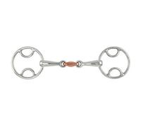 Shires Copper Lozenge Horse Bevel Bit Silver (70mm X 5.25In X 16mm)