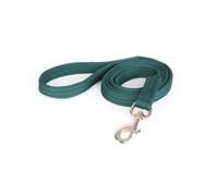 Shires Cushion Web Lead Rein Forest Green - 1.8m
