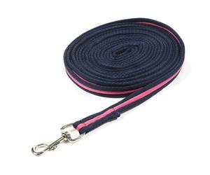 Shires Cushion Web Lunge Line 8m - Navy
