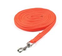 Shires Cushion Web Lunge Line 8m - Orange