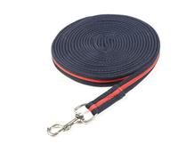 Shires Wessex Soft Feel Lunge Line 8m Navy/Red