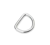 Shires D Ring Silver - 1"
