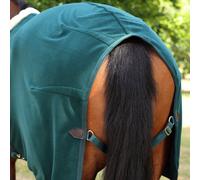 Shires Deluxe Fleece Rug - 5'9"/69" · Green