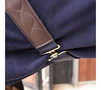 Shires Deluxe Fleece Rug - 6'9"/81" · Navy