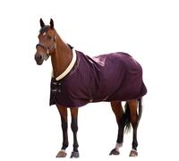Shires Deluxe Stable Sheet - Black Cherry 5'3"/63", Black Cherry