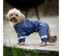 Digby and Fox Cover-All Dog Coat Navy - XXSmall