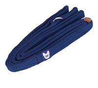 Shires Digby & Fox Cushion Web Slip Lead - Soft Padded Anti-Chafe Dog Training Lead, Lightweight Tubular Webbing, Durable Brass Hardware, One-Piece Slip Collar Lead for All Breeds (Navy, 2cm)