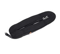 Shires Digby & Fox Extra Long Cushion Web Lead - Durable Soft-Grip Dog Lead for Training, Walking & Recall - Strong Webbing, Comfortable Handle, Pet Leash (Black, 15 Metre)