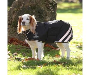 Shires Digby & Fox Waterproof Dog Coat - Black