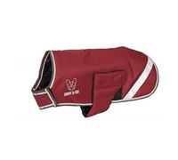 Shires Digby & Fox Waterproof Dog Coat - Burgundy Medium